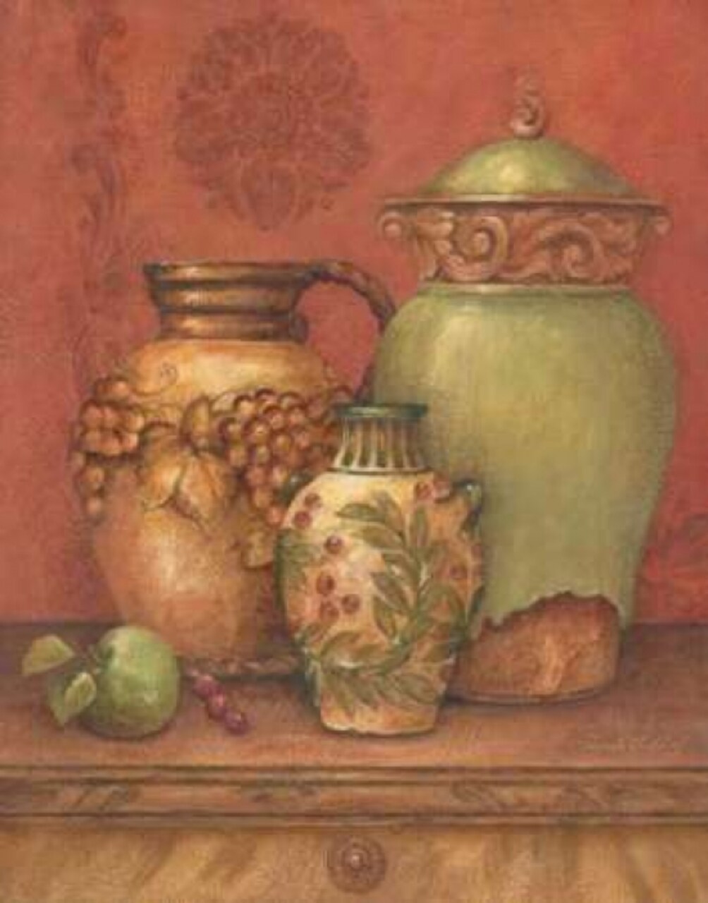 Tuscan Urns II Poster Print by Pamela Gladding - Item # VARPDXGLA450